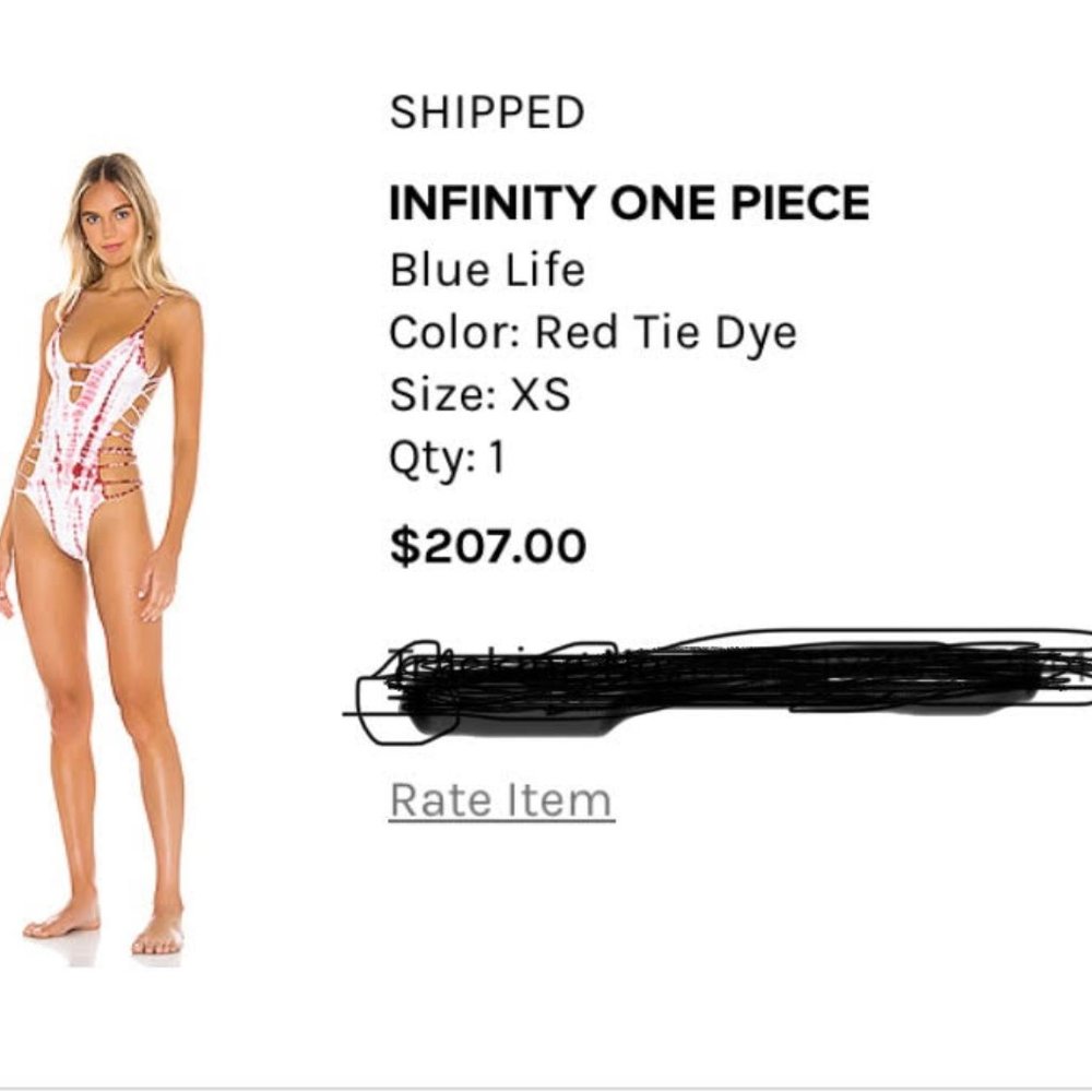 New Blue Life Infinity One Piece XS